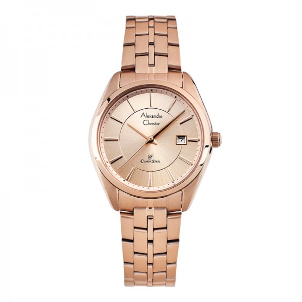 Alexandre Christie AC 8578 Rosegold Full Lady LDBRGLN